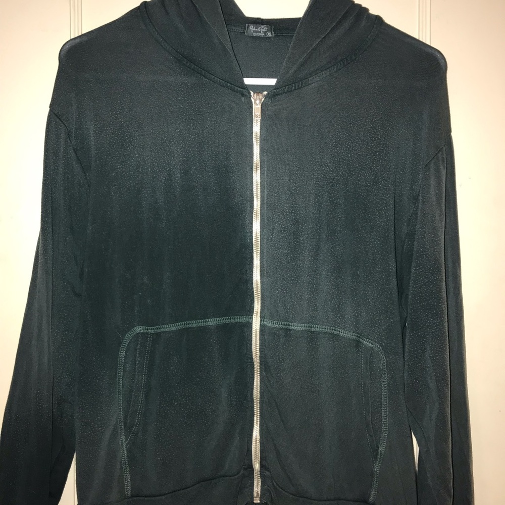 Zip-up hoodie from Brandy Melville.